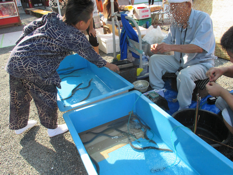 うなぎすくい