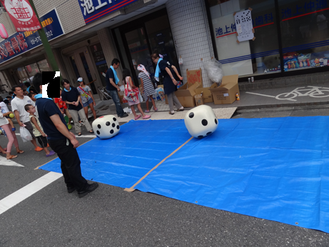 サイコロ降り
