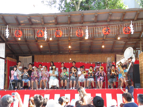 上神明小学校鼓笛隊