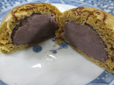 割ったところ
