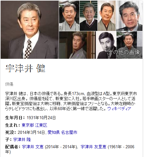 宇津井健