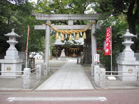 新田神社鳥居