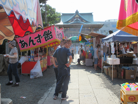 羽田神社正面