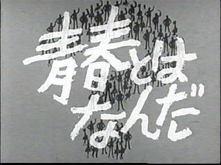 青春とはなんだ