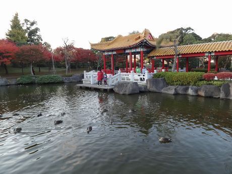 瀋秀園の回廊